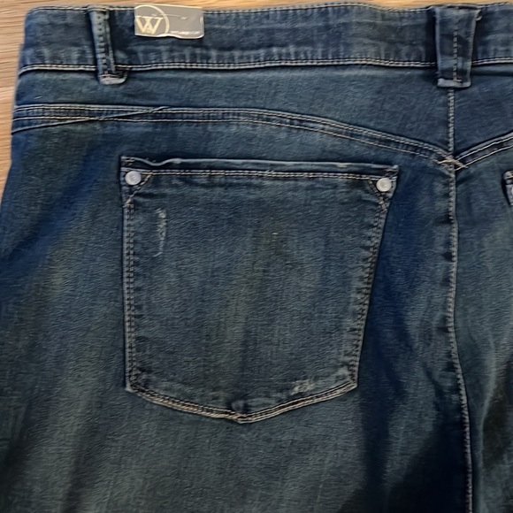 Wit & Wisdom New Absolution Distressed Jeans 24W - Picture 6 of 10